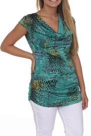  Print Cowl Top