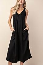  Pleated Front Jumpsuit