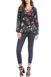 Crisscross Flare Top