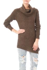  Long Cowl Neck Sweater