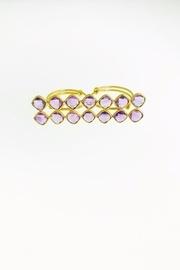  Amethyst Double Ring