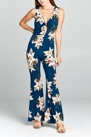  Tie-front Jumpsuit