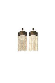  Two Tone Chain Earring