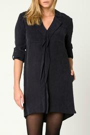 Ruffle Shirt Dress