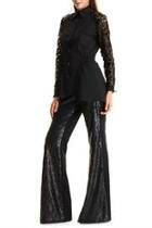  Lace Sleeve Blouse