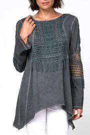  Oil Wash Blouse