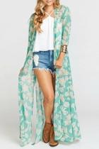  Long Paisley Cape