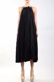  Black Accordian Dress