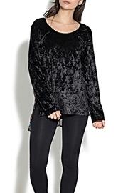  Velvet Blouse Top