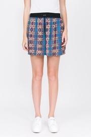  Mosaic Mural Skater Skirt