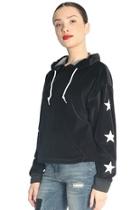  Star Velour Hoodie