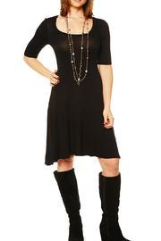  3/4-sleeve Sheath Dress