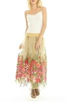  Skirt Embroidered Floral