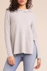  Grey Waffle Hoodie