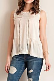  Crochet Edge Tank