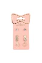  Fruits 3-pair Earring-set
