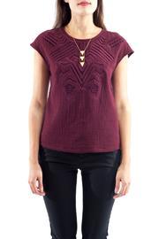  Embroidery Detail Top