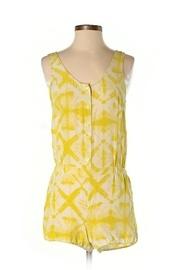  Silk Yellow Romper