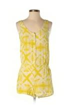  Silk Yellow Romper