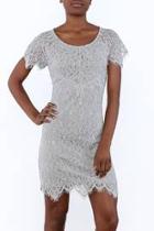  Grey Evening Dress