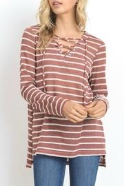  Redbean Stripe Top