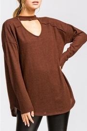  Scoop V-neck Top