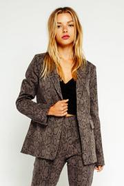 Grey Python Jacket