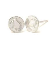  Sterling Bison Studs