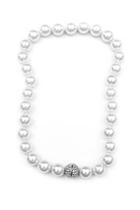  Pearl & Pave Necklace