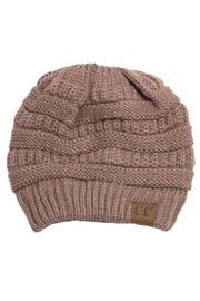  Taupe Knit Beanie