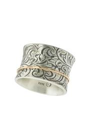  Patterned Spinner Ring