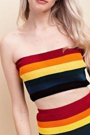  Rainbow Tube Top