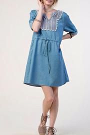  Denim Yoke Dress