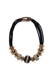  Bracelet Black/white Beads