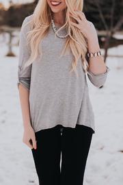  Gray Classic Top