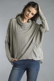  Cowl Hi-lo Sweater