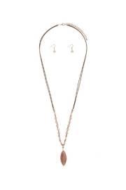  Wire Wrapped Beaded Necklace