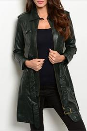  Olive Trench Coat