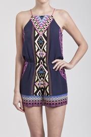  Navy Romper