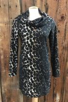  Leopard Tunic Sweater