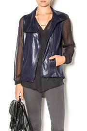  Vegan Leather Vest