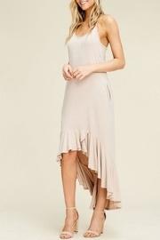  Hi-low Ruffled-hem Dress