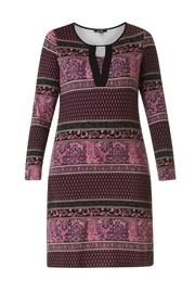  Purple Pattern Dress