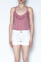  Ruffle Polka Dot Cami