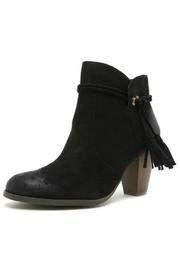  Black Tassel Bootie