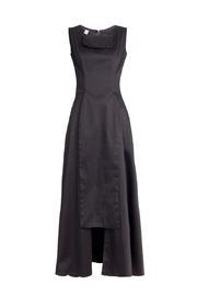Black Sateen Dress