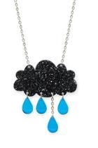  Glitter Raincloud Necklace