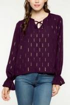 Eggplant Top