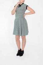  Stripes Cotton Dress
