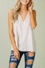  Linen V Tank